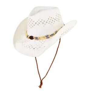 3272 Cute Comfy Flex Fit Woven Beach Cowboy Hat, Western Cowgirl Hat